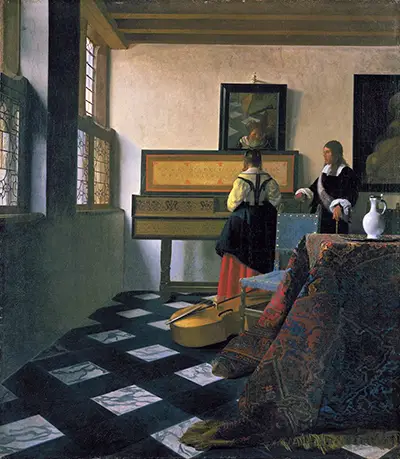 The Music Lesson Vermeer